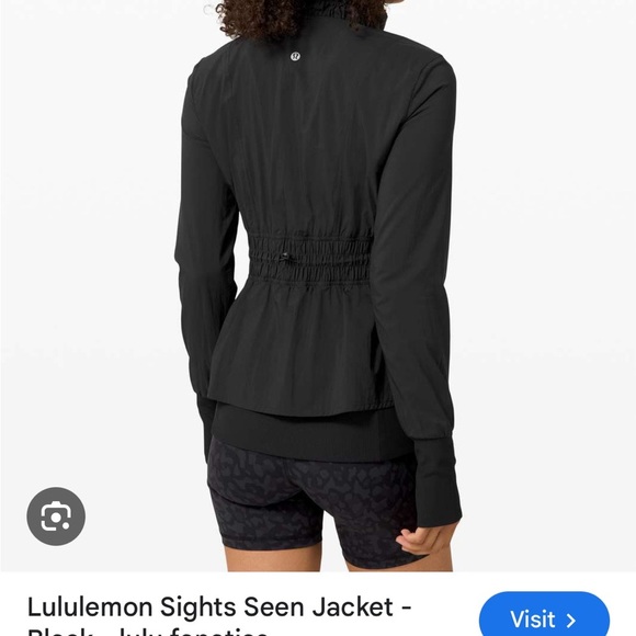lululemon athletica Jackets & Blazers - Lululemon sight seen windbreaker jacket LW3DU5S